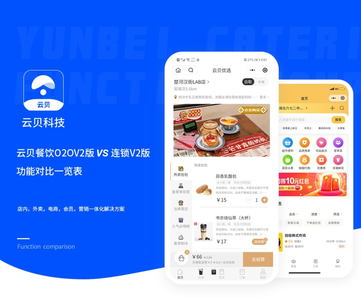 云贝连锁V3独立版V2.8.5 （全插件）前端线传一键更新含用户端商家端骑手端 价格2600元