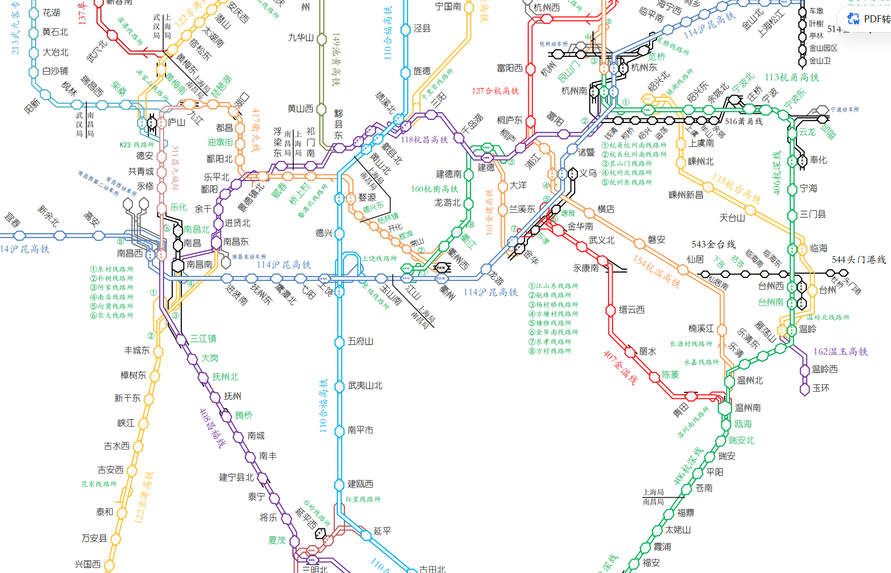 2026年6月高铁列车三季度新运行图PDF 全国铁路实行新的列车运行图 西十高铁运营线路图,7月1日最新西十高铁列车运行图一览表