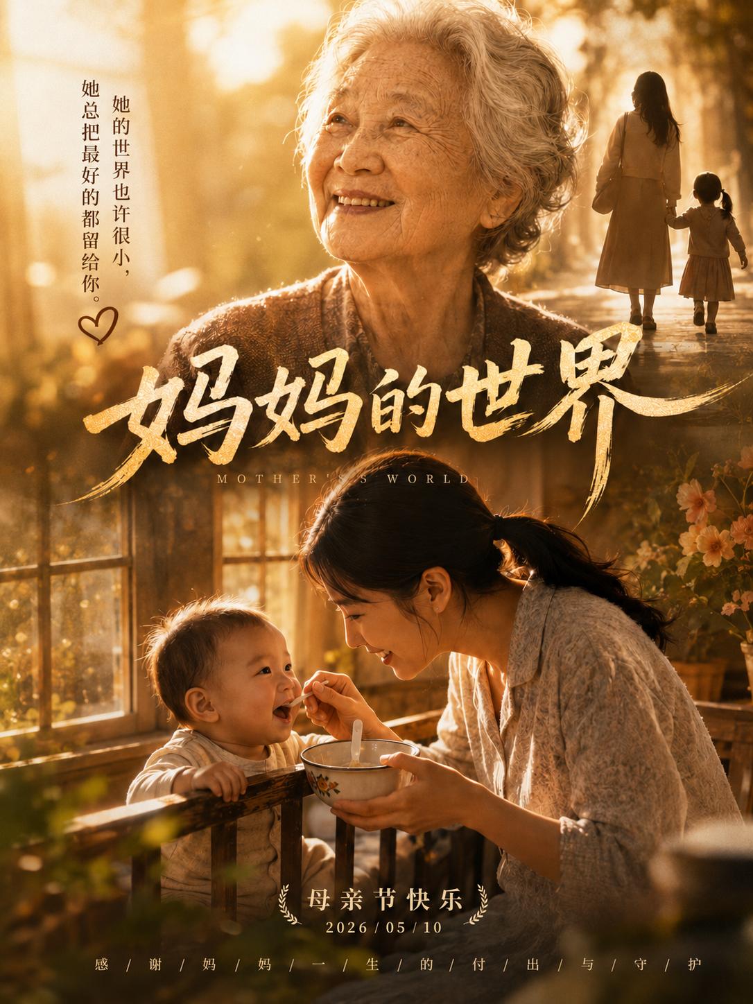 GPT Image 2 母亲节专题,看见妈妈,也看见一个家