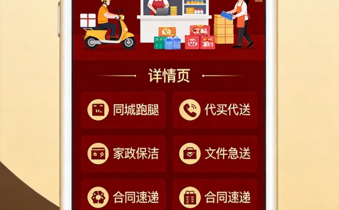 武当山AI海报提示词 主题灵感:以武当山的自然景致、道家美学和太极元素为视觉支撑,传达“专业、安定、可信赖”的同城服务形象。主色调:深红为主,搭配金色、象牙白、炭黑,营造庄重、热情且高质感的页面氛围。